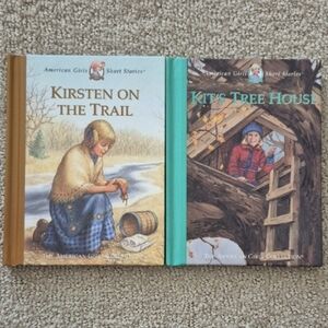 RETIRED American Girl Short Stories Kit's Tree House & Kirsten on the Trail